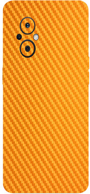 mtool Oppo F21 Pro 5G Mobile Skin(Ultra Super Golden Carbon Fiber Skin With High Gloss Finish).)