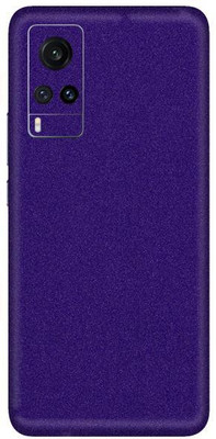 Vcare GadGets Vivo X60 Mobile Skin(Glitter Purple)
