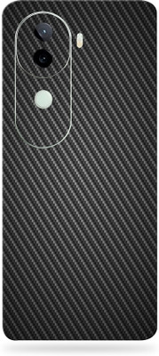 SkinoMania vivo v40e 5g Premium Vinyl Mobile Skin (Multicolor) Mobile Skin(Black CF)
