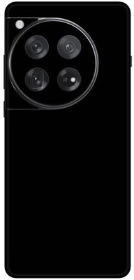 Vcare GadGets Black Jet OnePlus 12 5G With Logo Mobile Skin(Black Jet)