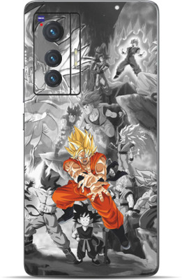 VYBE Vivo X70 Goku Mobile Skin Mobile Skin(Anti-flash White 39)