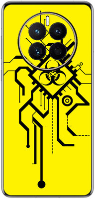 FCS Huawei Mate 50E Printed Back skin Mobile Skin(Yallow Tato)