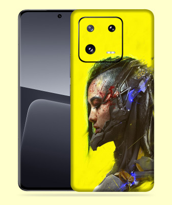 WeCre8 Skin's Xiaomi 13 Pro 5G Mobile Skin(Cyberpunk Girl Multicolor Mobile Skin)