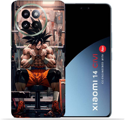 OggyBaba Xiaomi 14 Civi Mobile Skin(Gym with Goku)