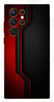 AsSkin Samsung Galaxy s22 Ultra 5g, samsung s22 ultra 5g Mobile Skin(Red Pattren Skin With High Matte Finish)
