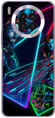 FCS Huawei nova 8i Printed Back skin Mobile Skin(Super Hero)