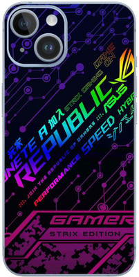 FCS iPhone 14 Plus Printed Back skin Mobile Skin(Game On Skin)