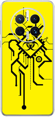 FCS Huawei Mate 50 Pro Printed Back skin Mobile Skin(Yallow Tato)