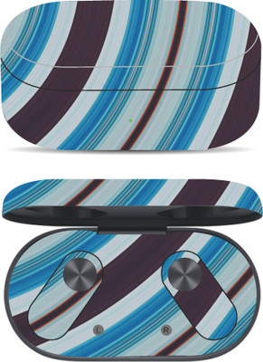VYBE The Smart Choice OnePlus Nord Buds 2 TWS Earbuds Abstract Skin Mobile Skin(Wine,Mulberry 3)