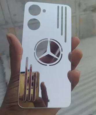 MOBIZONE IQOO Z9 LITE 5G SILVER MIRROR BACK PANNEL Mobile Skin(Silver)