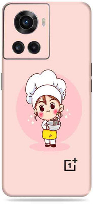 SkinoMania Oneplus 10R-5G Mobile Skin(Multicolor Chef Cartoon)