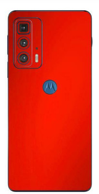Vcare GadGets Moto Edge 20 Pro Mobile Skin(Red)