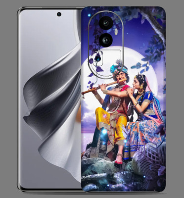 SkinoMania OPPO RENO 10 PRO PLUS 5G Mobile Skin(Blue-Radha-Krishna Multicolor Mobile skin)