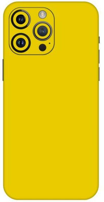 Vcare GadGets i Phone 14 Pro Max Mobile Skin(Yellow)