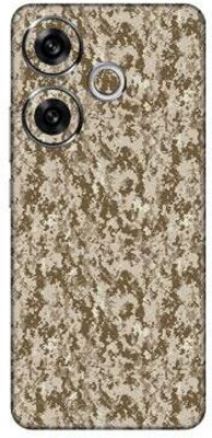 Vcare GadGets Poco F6 (5G) Mobile Skin(Light Brown & Dark Brown)