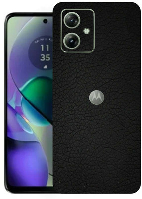 BugguSkin Moto G54 Mobile Skin(Ultra Super Sparkling Black Glitter Skin With High Matte Finish....)