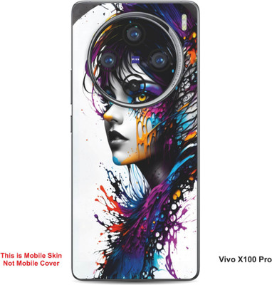 VYBE The Smart Choice Vivo X100 Pro Art Embossed Mobile Skin(Desert Storm 19)