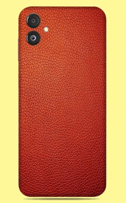 SkinoMania Samsung Galaxy F14 5G Mobile Skin(Red-Leather)