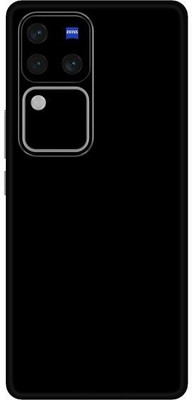 Vcare GadGets Glossy Black V30 Pro 5G Mobile Skin(Glossy Black)