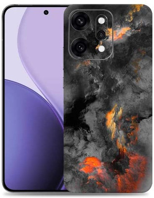 WeCre8 Skin's Oppo Reno 14 pro 5g Premium Vinyl Mobile Skin (Multicolor) Mobile Skin(Black clouds)