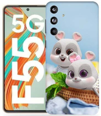 OggyBaba Samsung Galaxy F55 5g Mobile Skin(Cute Rabbit)