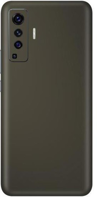 Vcare GadGets Vivo X50 Mobile Skin(Metallic Slate Dark Shining)