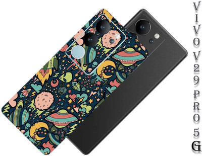 Pochanki Vivo V29 Pro 5G Mobile Skin(Baby Aliyan Back Skin Multicolor)