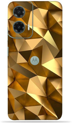 OggyBaba OggyBaba Moto G35 5g Mobile Skin(Golden-poly)
