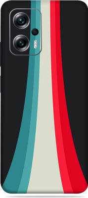 SkinoMania K50i Mobile Skin(Multicolor Strip Abstract)