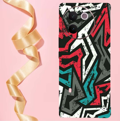 AsSkin Vivo V30e 5G Mobile Skin(Colored Geometric Skin With High Gloss Matte Finish)