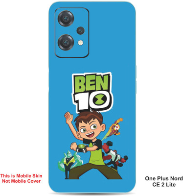 VYBE The Smart Choice One Plus Nord CE 2 Lite Ben 10 Embossed Mobile Skin(Curious Blue 32)