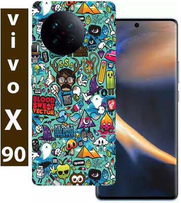 BugguSkin Vivo X90 Mobile Skin(Ultra Super Dang With Venom Skin With High Matte Finish.)