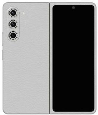 Vcare GadGets Samsung Galaxy Z Fold 5 5G Mobile Skin(White)