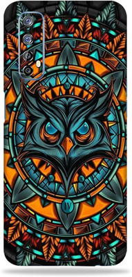 Jeeva Creation Realme 7 Mobile Skin(Ultra Super Mighty Owl Skin With High Matte Finish.)