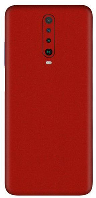 Vcare GadGets Poco X2 Mobile Skin(Glitter Red)