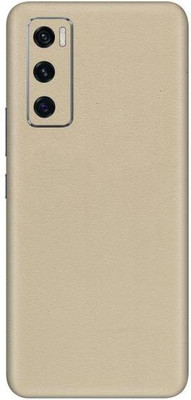 Vcare GadGets Vivo V20 SE Mobile Skin(Cream Leather)
