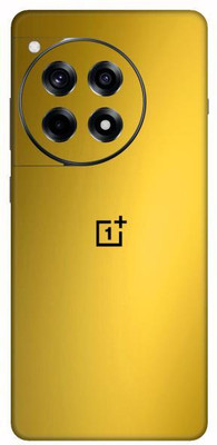 Vcare GadGets Metallic Gold Shining OnePlus 12 R 5G With Logo Mobile Skin(Metallic Gold Shining)