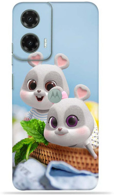 OggyBaba OggyBaba Moto G35 5g Mobile Skin(Cute Rabbit)