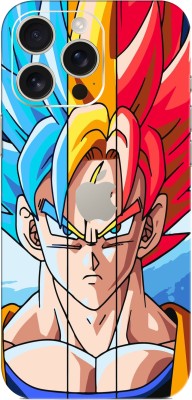 SkinoMania iPhone 16 Pro Max Premium Vinyl Mobile Skin (Multicolor) Mobile Skin(Three Clr Goku)