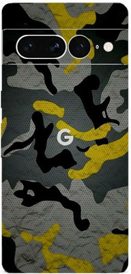 TJ CREATION Google Pixel 7 Pro, google pixel 7 pro Mobile Skin(Ultra Super Camouflage Military Yellow Skin With High Matte Finish.)