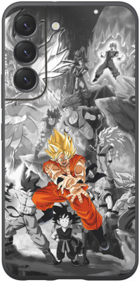 VYBE The Smart Choice galaxy s21 fe Goku Mobile Skin Mobile Skin(Black 749)