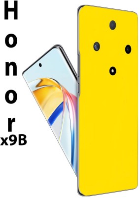 AsSkin Honor X9b 5G Mobile Skin(Bright Yellow Matte Mobile Skin With High Matte Finish)