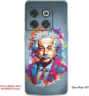 VYBE The Smart Choice One Plus 10T Art Embossed Mobile Skin(Cadet Grey A10)