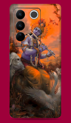 SkinoMania Vivo V27 Pro 5G Mobile Skin(Multicolor Madhur-Krishna)