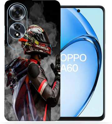 OggyBaba OggyBaba Oppo A60 Mobile Skin(Black Racer)
