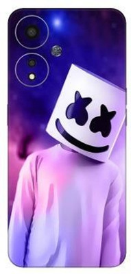 Vcare GadGets A59 (5G) Mobile Skin(Blue & White)