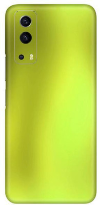 Vcare GadGets Shining Mirror Gold vivo i QOO Z3 5G Mobile Skin(Shining Mirror Gold)
