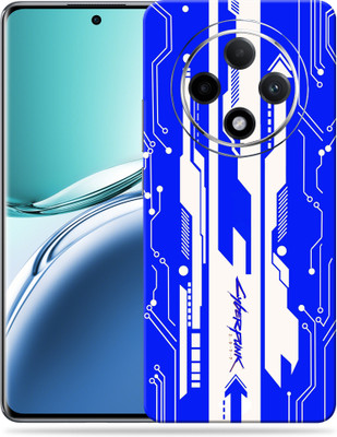 WeCre8 Skin's oppo f27 pro plus 5g Premium Vinyl Mobile Skin (Multicolor) Mobile Skin(Blue-Cyberpunk)