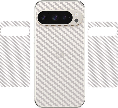 SCREENIX GOOGLE PIXEL 9 PRO, || 3D CARBON FIBER BACK LAMINATION || (PACK OF 2) Mobile Skin(TRANSPARENT)