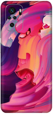 aadia ® XIAOMI REDMI NOTE 10s PRINTED VINYL WRAP DECAL LAMINATION STICKER (MATTE) Mobile Skin(Multicolor)